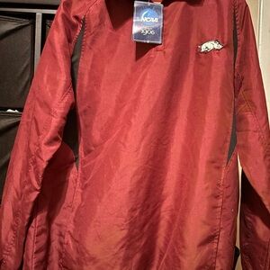 NCAA Maroon Windbreaker Jacket